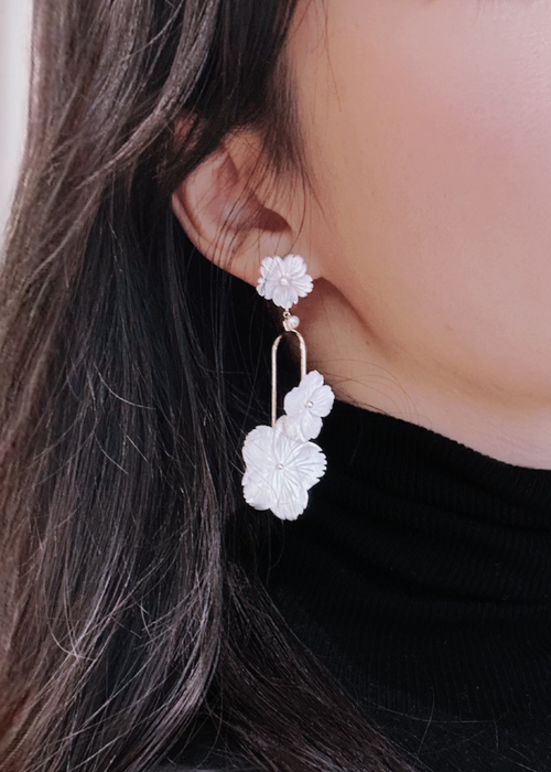 Cherry Blossom: Petal Rain Earrings