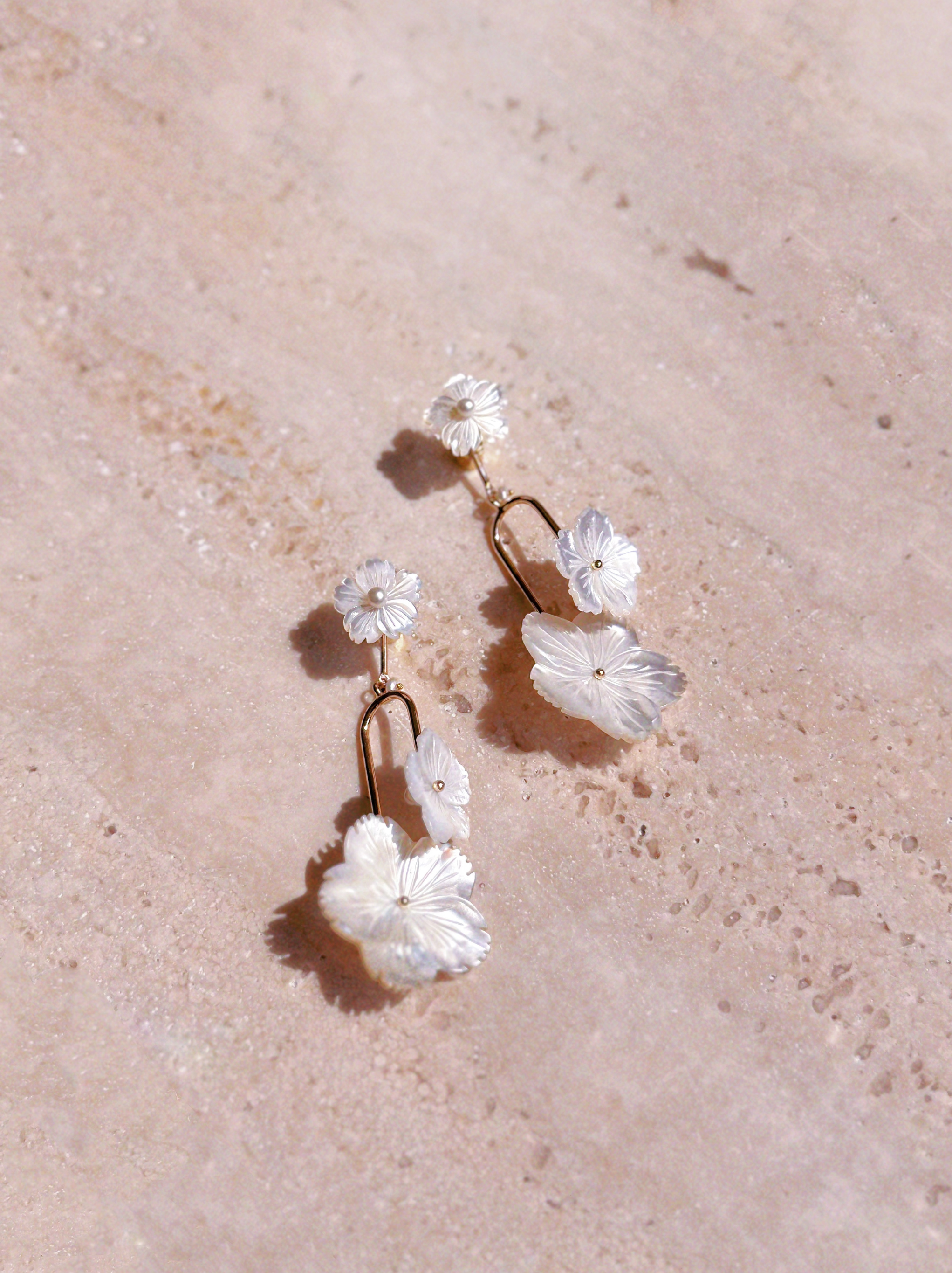 Cherry Blossom: Petal Rain Earrings