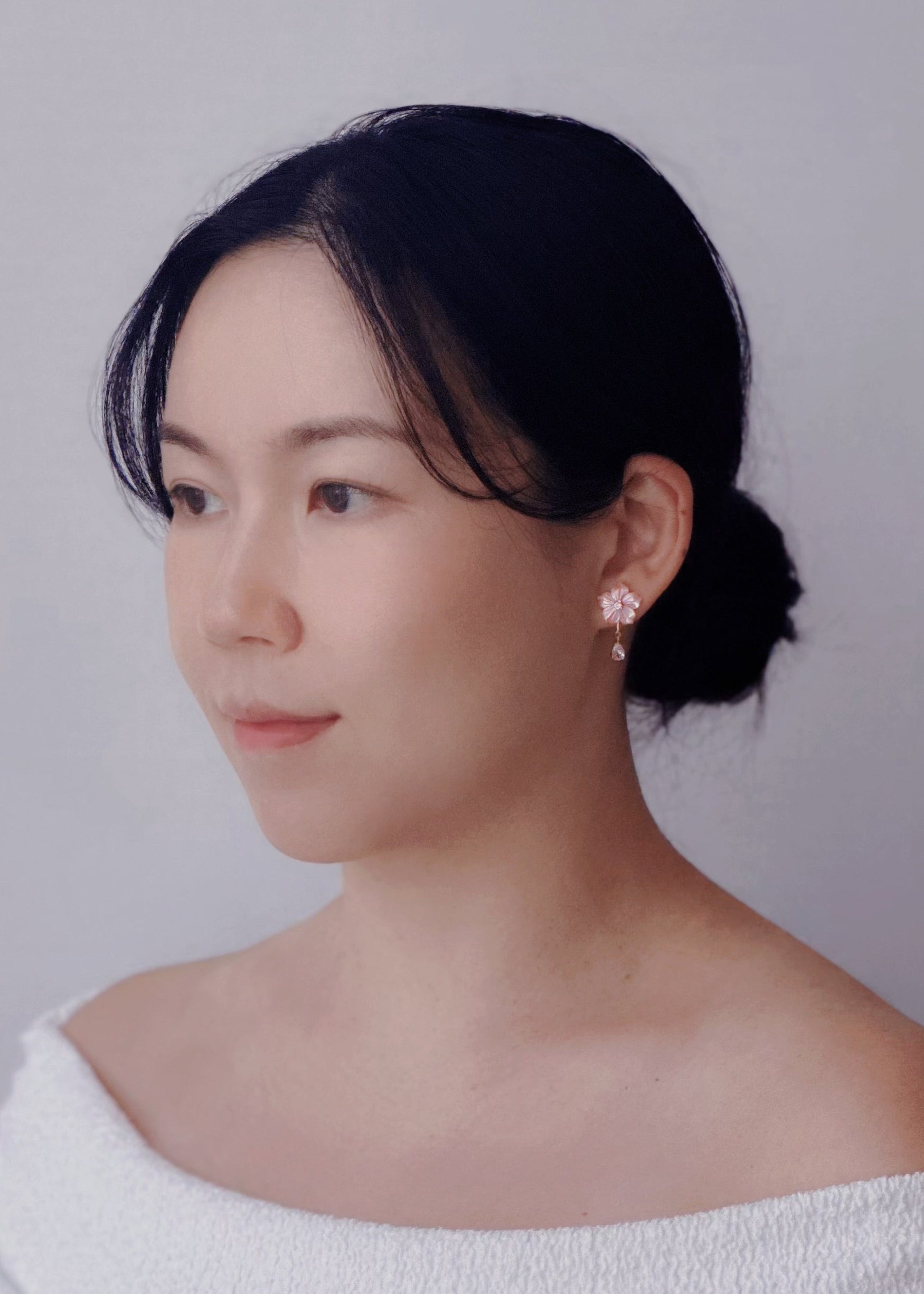 The Kawazu Cherry Earrings Set