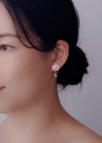 The Kawazu Cherry Earrings Set