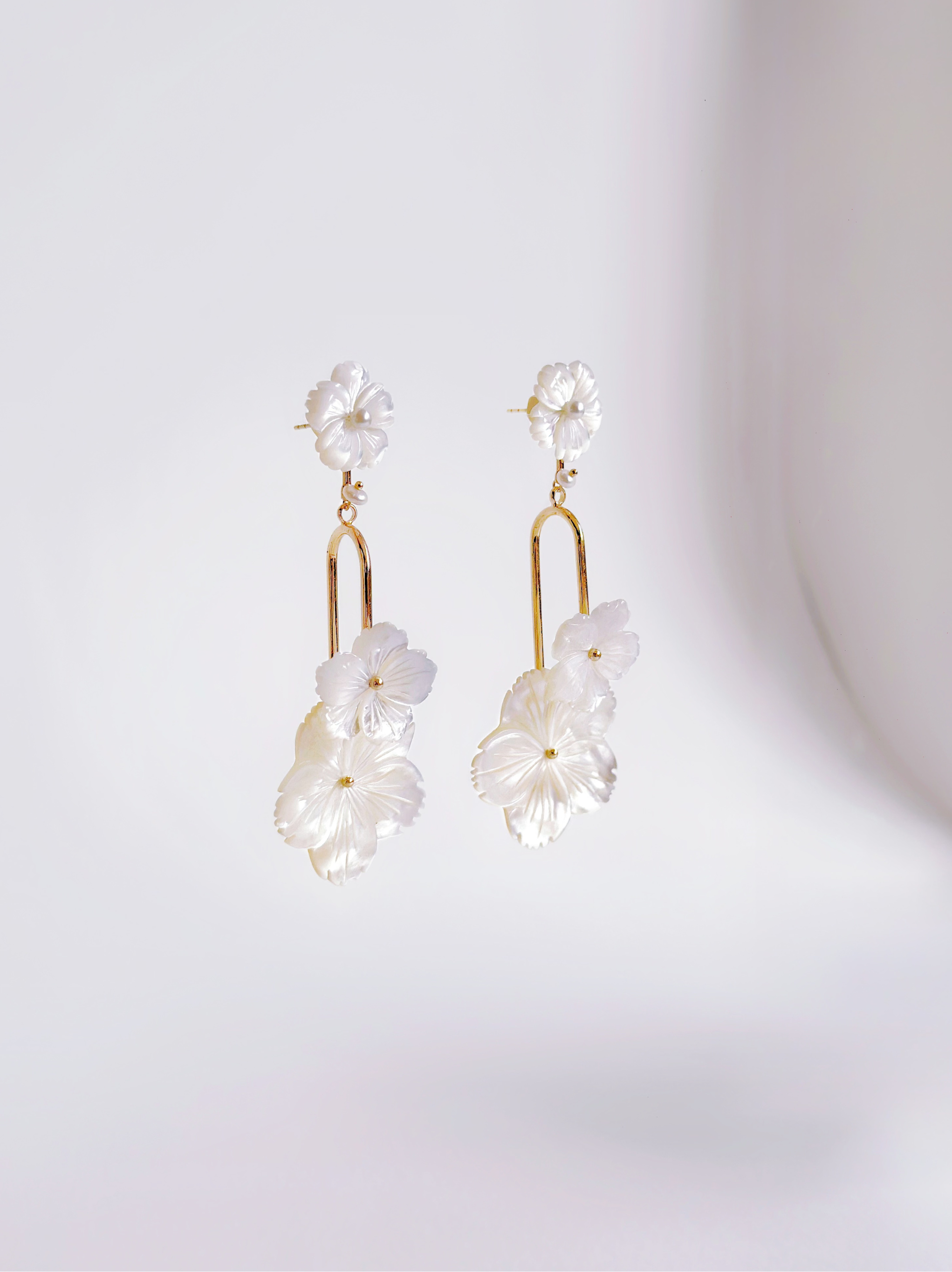 Cherry Blossom: Petal Rain Earrings