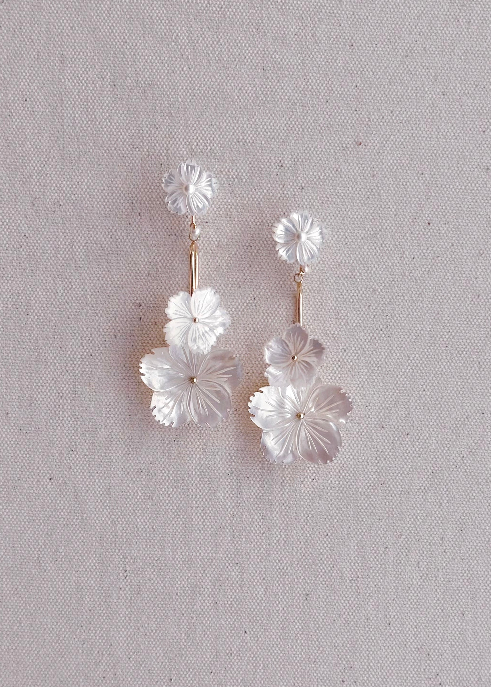 Cherry Blossom: Petal Rain Earrings