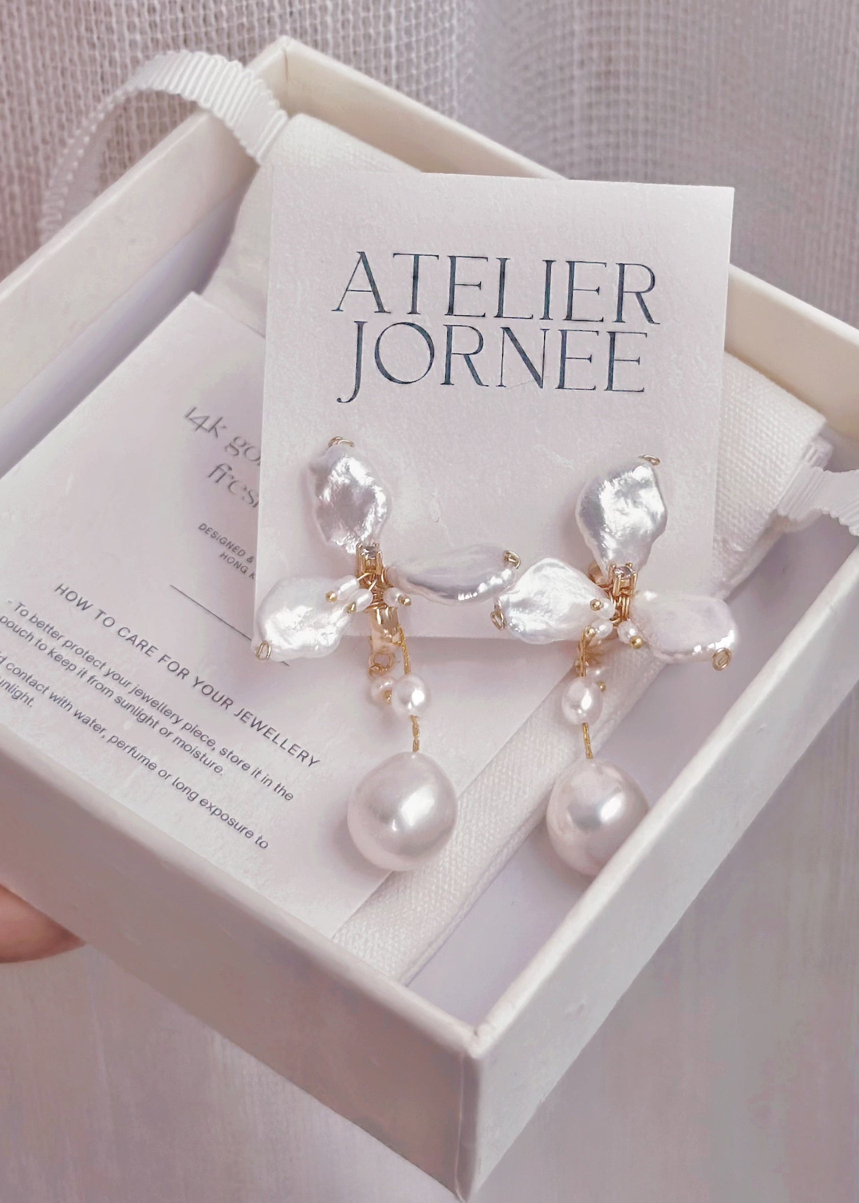 Iris Earrings
